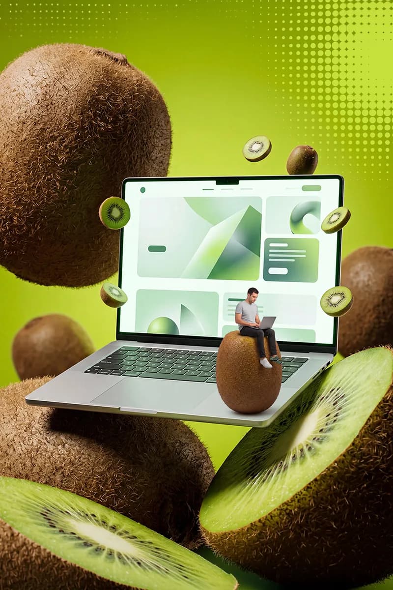 Web yazılım geliştirme hizmeti — mobil uyumlu ve SEO destekli web siteleri, Kiwi Agency